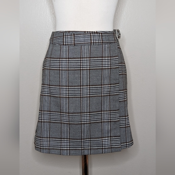 John Galt Plaid Emerson Mini Skirt - Picture 5 of 7